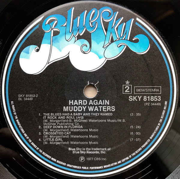 Muddy Waters ~ Hard Again (Vinyl) - Djungel & Jazz