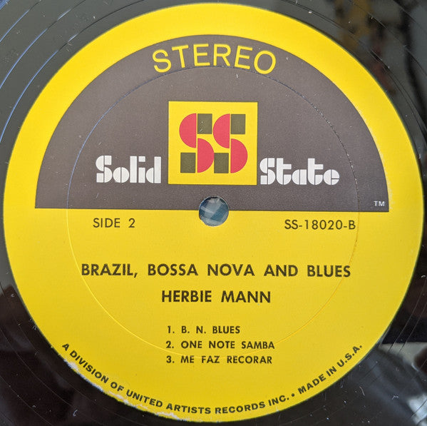 Herbie Mann ~ Sugarloaf - Jazz Impressions Of Brazil (Vinyl) - Djungel & Jazz