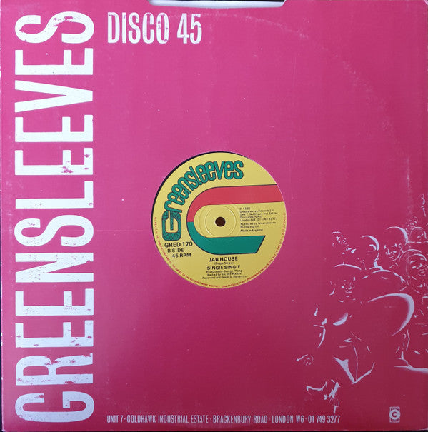 Frankie Paul / Singie Singie : Tidal Wave / Jailhouse (12", Single)