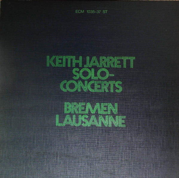 Keith Jarrett ~ Solo Concerts: Bremen / Lausanne (Vinyl) - Djungel & Jazz