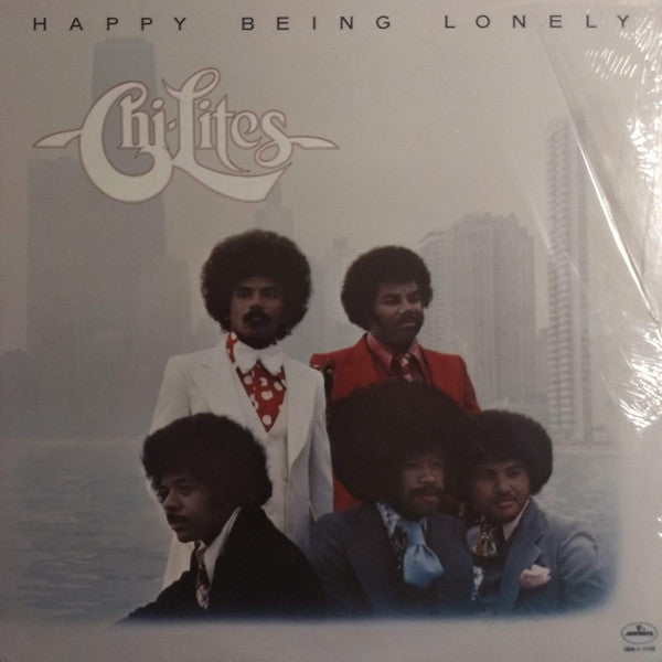 The Chi-Lites : Happy Being Lonely (LP, Album, Pit)