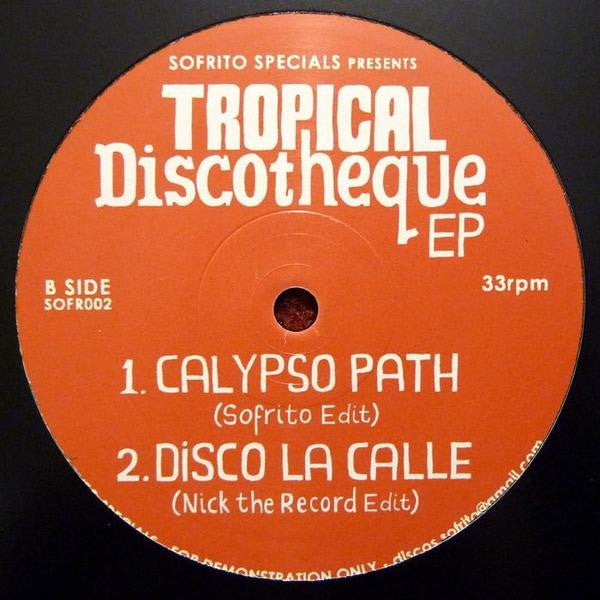 Various : Tropical Discotheque EP (12", EP, Ltd, Unofficial)
