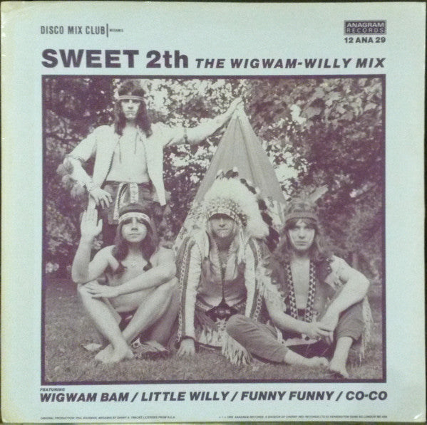 The Sweet ~ Sweet 2th - The Wigwam-Willy Mix (Vinyl) - Djungel & Jazz