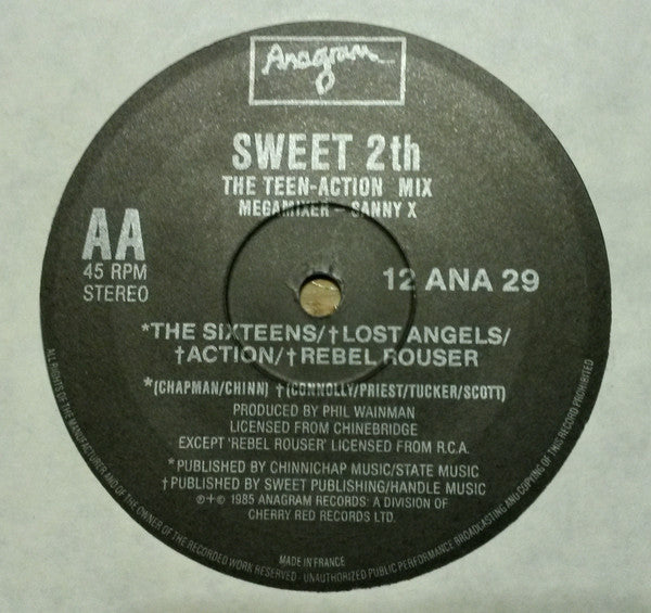 The Sweet ~ Sweet 2th - The Wigwam-Willy Mix (Vinyl) - Djungel & Jazz