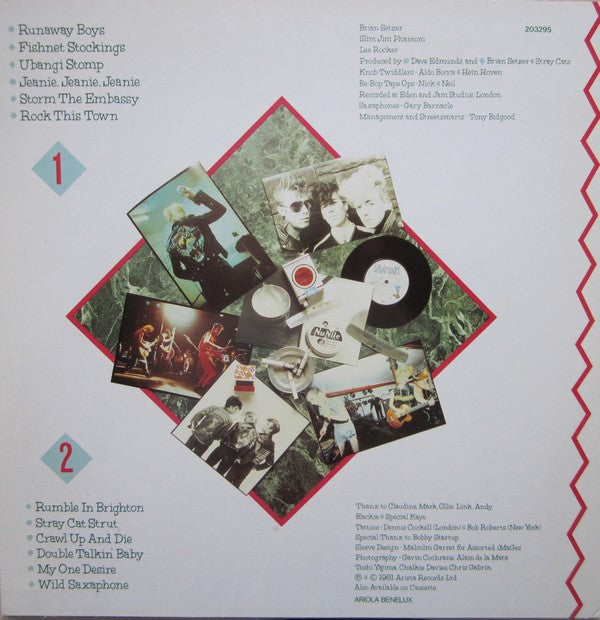 Stray Cats ~ Stray Cats (Vinyl) - Djungel & Jazz