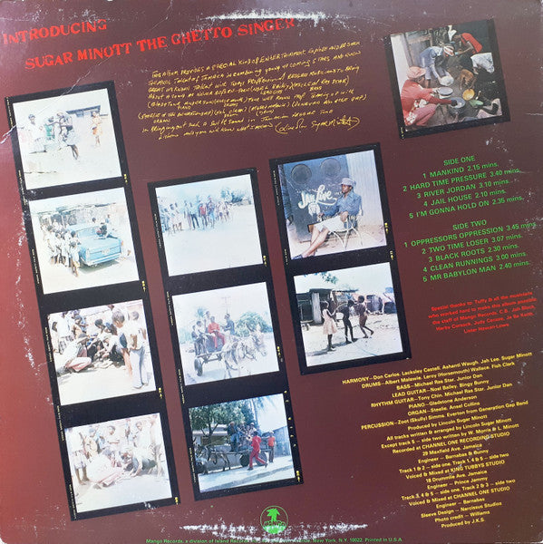 Sugar Minott : Black Roots (LP, Album)