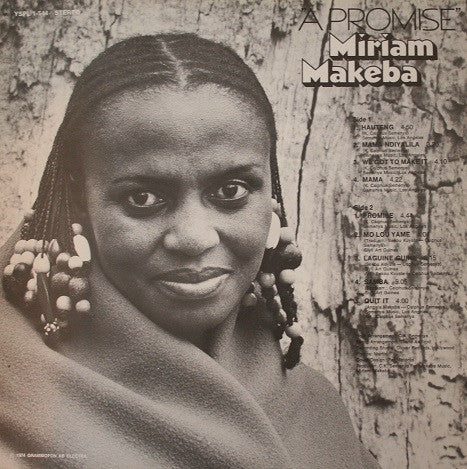 Miriam Makeba ~ A Promise (Vinyl) - Djungel & Jazz