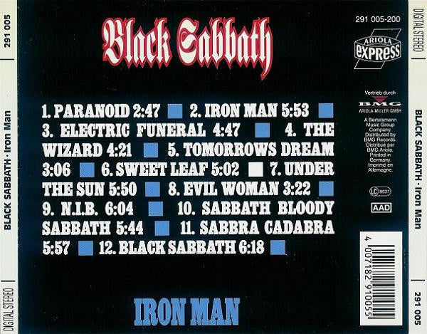 Black Sabbath ~ Iron Man (Vinyl) - Djungel & Jazz