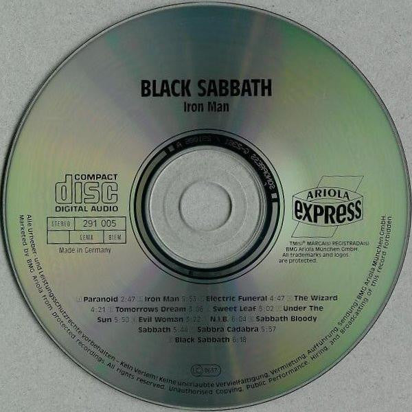 Black Sabbath ~ Iron Man (Vinyl) - Djungel & Jazz