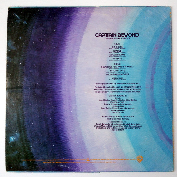 Captain Beyond ~ Dawn Explosion (Vinyl) - Djungel & Jazz