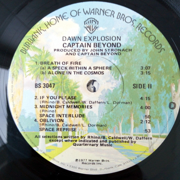 Captain Beyond ~ Dawn Explosion (Vinyl) - Djungel & Jazz