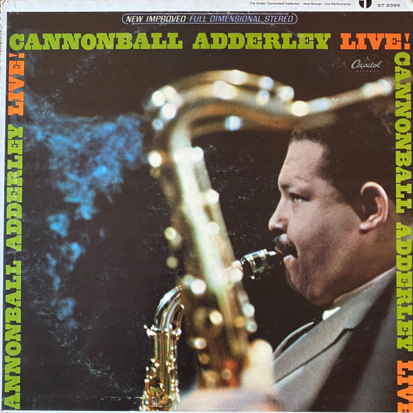 Cannonball Adderley ~ Cannonball Adderley - Live! (Vinyl) - Djungel & Jazz