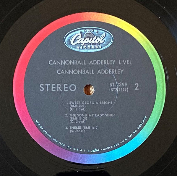 Cannonball Adderley ~ Cannonball Adderley - Live! (Vinyl) - Djungel & Jazz