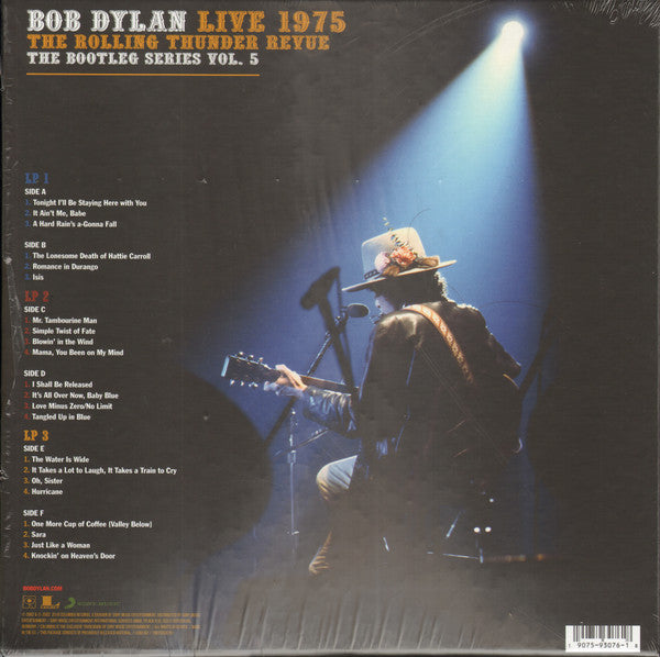 Bob Dylan ~ Live 1975 (The Rolling Thunder Revue) (Vinyl) - Djungel & Jazz