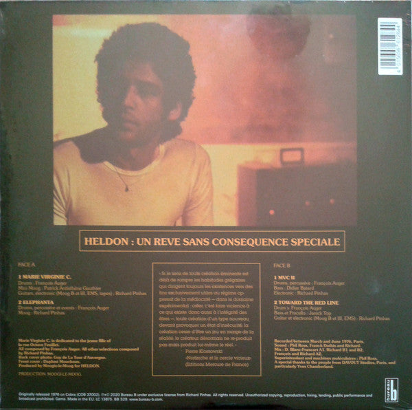Heldon : Un Rêve Sans Conséquence Spéciale (LP, Album)