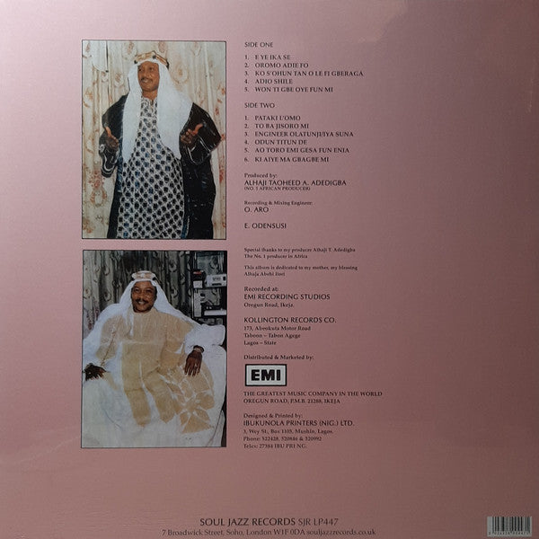 Alhaji (Chief) Prof. Kollington Ayinla And His Fuji '78 Organisation ~ Blessing (Vinyl) - Djungel & Jazz