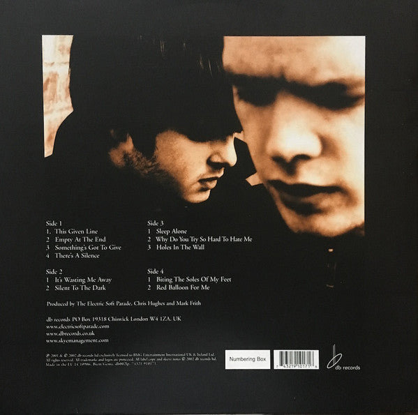 The Electric Soft Parade : Holes In The Wall (2xLP, Album, Num)