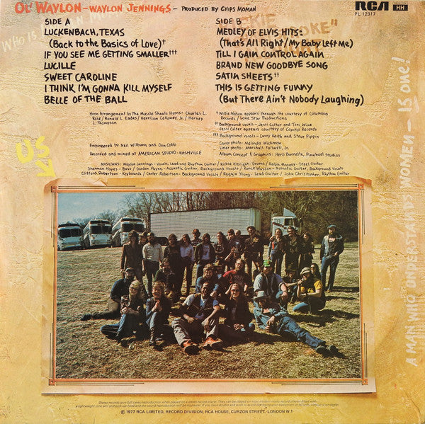 Waylon Jennings ~ Ol' Waylon (Vinyl) - Djungel & Jazz