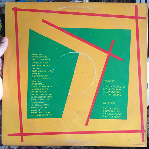 Richard Whitely : Walking Police (12", EP)