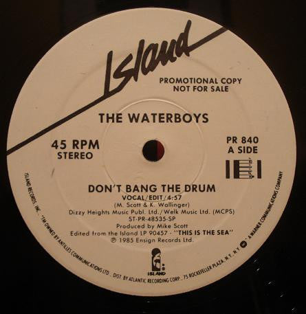 The Waterboys ~ Don't Bang The Drum (Vinyl) - Djungel & Jazz