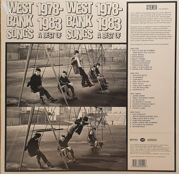 The Undertones ~ West Bank Songs 1978-1983 (A Best Of) (Vinyl) - Djungel & Jazz