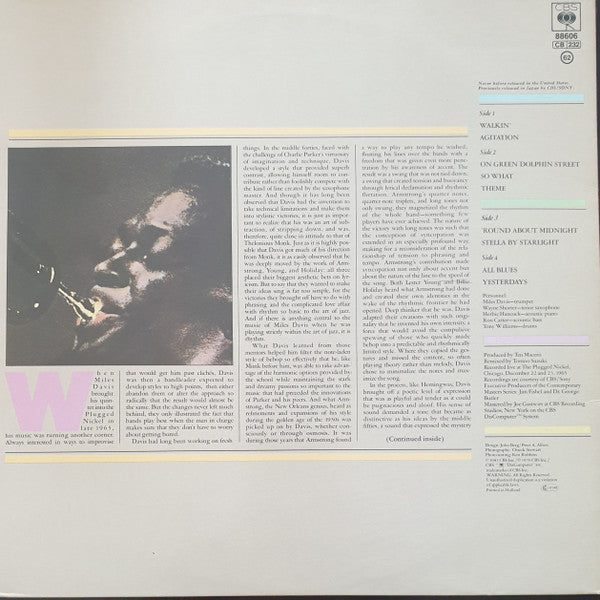 Miles Davis : Live At The Plugged Nickel (2xLP, Comp, Red)