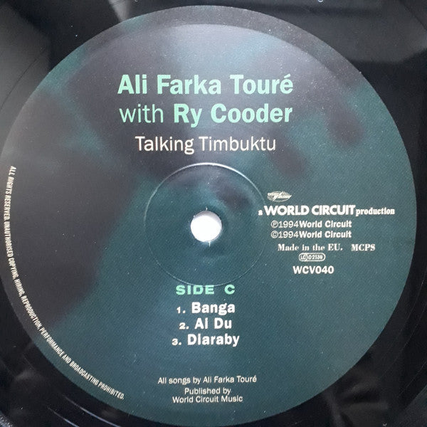 Ali Farka Touré With Ry Cooder ~ Talking Timbuktu (Vinyl) - Djungel & Jazz