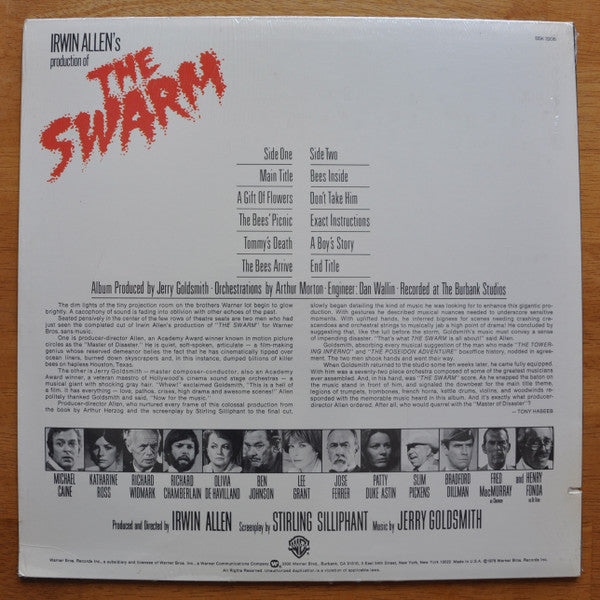 Jerry Goldsmith ~ The Swarm (Original Motion Picture Soundtrack) (Vinyl) - Djungel & Jazz