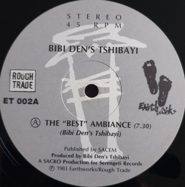 Bibi Den's Tshibayi ~ The "Best" Ambiance (Vinyl) - Djungel & Jazz