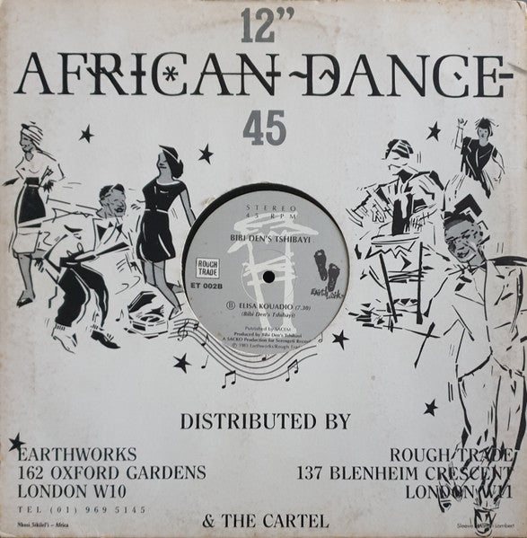 Bibi Den's Tshibayi ~ The "Best" Ambiance (Vinyl) - Djungel & Jazz
