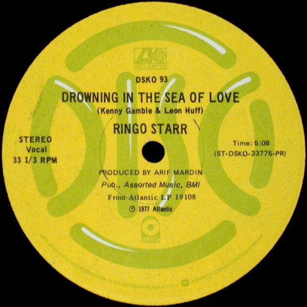 Ringo Starr ~ Drowning In The Sea Of Love (Vinyl) - Djungel & Jazz