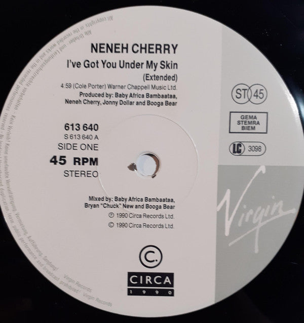 Neneh Cherry ~ I've Got You Under My Skin (Vinyl) - Djungel & Jazz