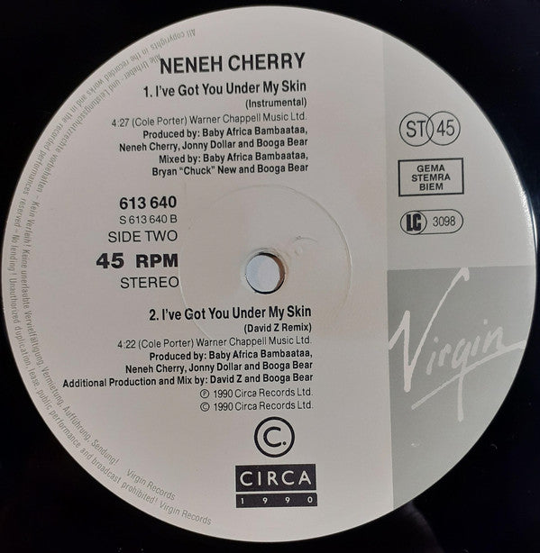 Neneh Cherry ~ I've Got You Under My Skin (Vinyl) - Djungel & Jazz