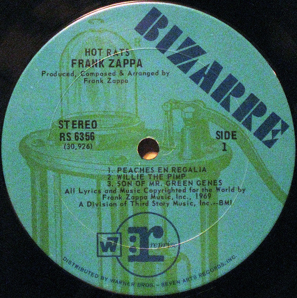 Frank Zappa ~ Hot Rats (Vinyl) - Djungel & Jazz