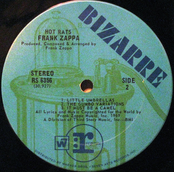 Frank Zappa ~ Hot Rats (Vinyl) - Djungel & Jazz