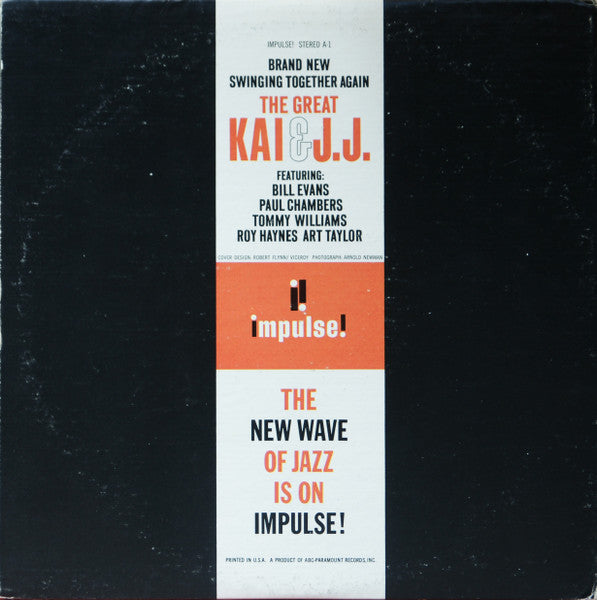 J.J. Johnson & Kai Winding ~ The Great Kai & J.J. Swinging Together Again (Vinyl) - Djungel & Jazz