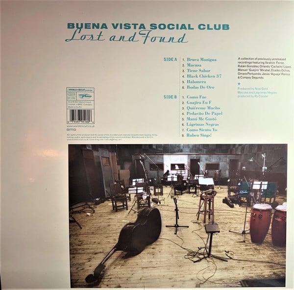 Buena Vista Social Club ~ Lost And Found (Vinyl) - Djungel & Jazz