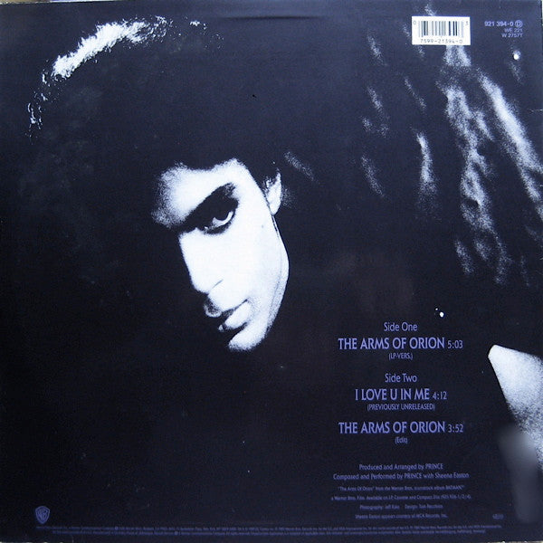 Prince With Sheena Easton ~ The Arms Of Orion (Vinyl) - Djungel & Jazz