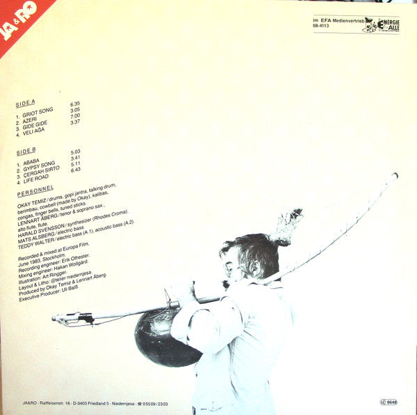 Oriental Wind ~ Life Road (Vinyl) - Djungel & Jazz