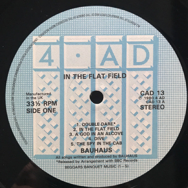 Bauhaus ~ In The Flat Field (Vinyl) - Djungel & Jazz
