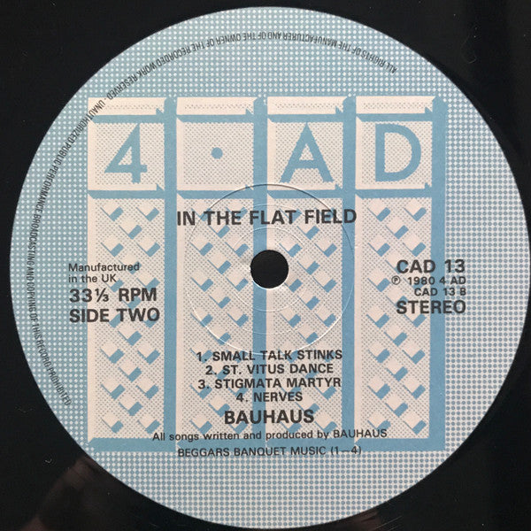 Bauhaus ~ In The Flat Field (Vinyl) - Djungel & Jazz