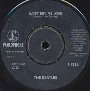 The Beatles ~ Can't Buy Me Love (Vinyl) - Djungel & Jazz