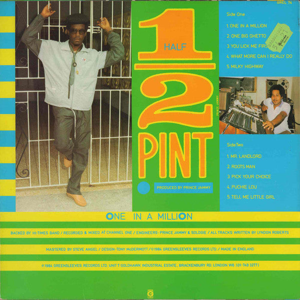 Half Pint (3) : One In A Million (LP, Album)