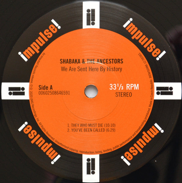 Shabaka & The Ancestors ~ We Are Sent Here By History (Vinyl) - Djungel & Jazz