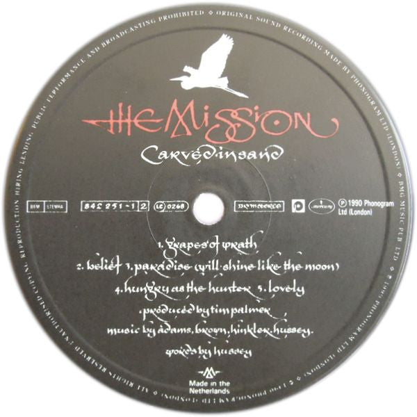 The Mission ~ Carved In Sand (Vinyl) - Djungel & Jazz