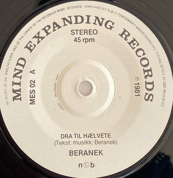 Beranek ~ Dra Te Hælvete / Balls & Calls (Vinyl) - Djungel & Jazz