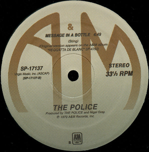 The Police : Voices Inside My Head (12", RE)