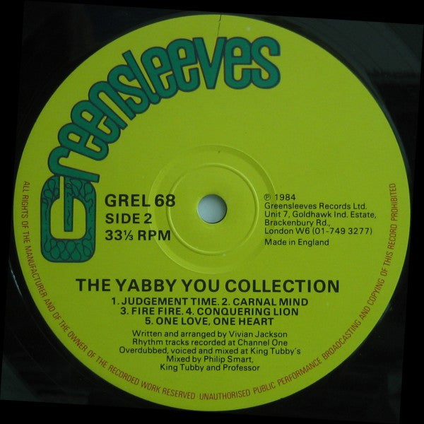 Yabby You ~ The Yabby You Collection (Vinyl) - Djungel & Jazz