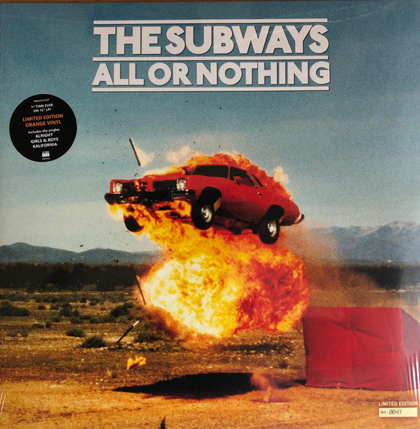 The Subways ~ All Or Nothing (Vinyl) - Djungel & Jazz