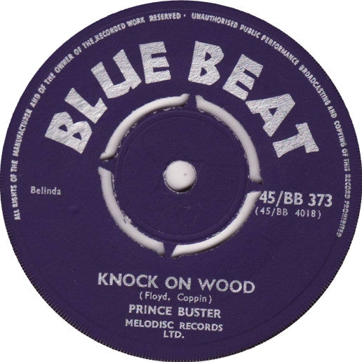 Prince Buster : Knock On Wood / And I Love Her (7", Single)